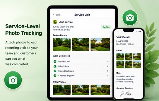 SimpleOps service photo tracking